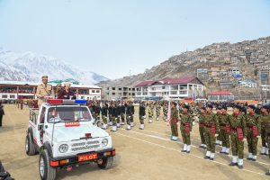 77th Republic Day Celebrated with Patriotic Fervour at Biamathang, Kargil.