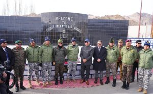 LG Kavinder inaugurates Parallel Taxi Track Project worth approx Rs 452 cr at Air Force Station Leh.