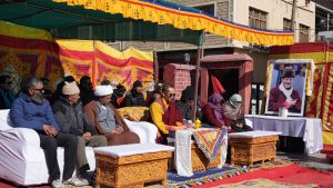 8th Death Anniversary of Late Dr. Sonam Dawa Lonpo Observed at Memorial Park, Diskit Tsal (Housing Colony).