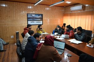 Administrative Secretary RDD & PRI Chairs Review Meeting on Sector-wise Outlay and Expenditure for 2025–26 in Kargil.