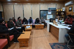DC Kargil Reviews SDRF Relief Distribution, Stresses Timely and Transparent Disbursement.
