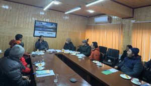 Secretary Cooperatives Reviews Cooperative Sector Performance at DCDC Meeting in Kargil.