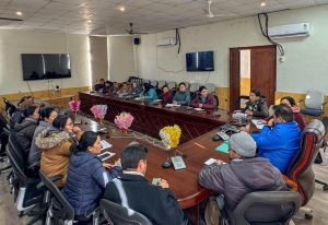 Shri A.G.Zargar, JKAS, chaired a meeting on 04.02.2026 in the Conference Hall, ACD Office, Leh, to review the preparation of the Annual Programme Implementation Plan (APIP).
