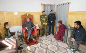 Various delegations call on LG Ladakh.