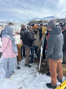 Revenue Department Officers Undergo Practical Training in Kargil.
