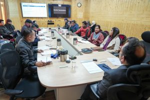 Chief Secretary reviews implementation of flagship schemes across UT Ladakh.