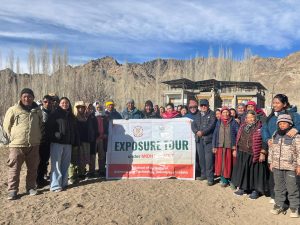 Exposure tour for Changthang Rong Farmers under MIDH Project.