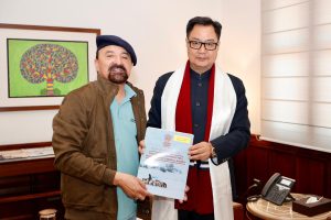 CEC Kargil Meets Union Minister for Minority and Parliamentary Affairs.