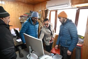 ADC Kargil Conducts Surprise Visits to Government Offices, Reviews E-Office Functioning Kargil, February 11, 2026: Additional Deputy Commissioner, Kargil, Imteeaz Kacho, paid surprise visits to various Government offices in Baroo today to review the functioning and implementation of the E-Office system. He was accompanied by District Informatics Officer, Kargil, Iftikhar Hussain. The team visited the offices of Chief Project Engineer, PDC (Civil Wing), Executive Engineer, PDD; Executive Engineer, PHE; Divisional Forest Officer as well as the Election Office in DC Office Complex. During the visits, the ADC inspected the status of E-Office operations in the respective offices and interacted with officers and staff to assess the level of adoption and utilization of the digital platform. He highlighted the importance and need for regular monitoring for the convenience of employees who have been newly on-boarded on E-Office. The ADC inquired in detail about the usage of E-Office, pendency of files and communications and the challenges faced by the staff while switching from manual to digital file processing. He stressed the importance of effective implementation of E-Office to ensure transparency, efficiency, accountability and timely disposal of official matters. Emphasizing the vision of paperless governance, Imteeaz Kacho directed all concerned officers to make optimum use of the E-Office system and minimize manual paper-work. In respect of those offices which have already submitted applications for on-boarding on the portal, he directed them to follow up with the IT Department so that the on-boarding process can be completed at the earliest. The ADC said that adoption of modern technologies is essential for improving administrative efficiency and directed the heads of offices to ensure that all officials are fully trained and present on the E-Office platform. He said such initiatives will strengthen digital governance and enhance service delivery in the district. On 10.02.2026, the ADC had visited various sections of DC Office to check the efficient and proper implementation of the E-Office system. He was accompanied by District Informatics Officer, Kargil, Iftikhar Hussain and Assistant Director, Tourism, Muhammad Ali Tak. Pertinently, the Deputy Commissioner/CEO, LAHDC-Kargil has issued an order on 05.02.2026 constituting teams at the District Headquarters (headed by the Additional Deputy Commissioner) and the Sub-Divisional Headquarters (headed by the Sub-Divisional Magistrates) to ensure effective implementation and proper functioning of E-Office in various offices of the entire District. The teams have been directed to conduct frequent inspections and ensure the implementation of the mechanism in letter and spirit. With the support of the IT Department, the District Administration has been able to conduct E-Office trainings for employees at the District Headquarters as well as in the Sub-Divisions.