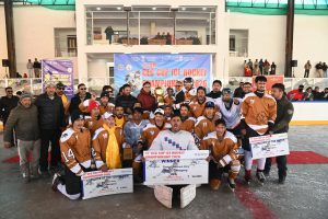 Drass Warriors Lift Title as 17th CEC Ice Hockey Championship 2026 Concludes Successfully in Kargil.
