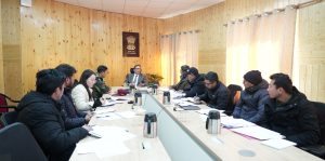 Chief Secretary UT-Ladakh assesses Youth Services, Sports policy, and NCC performance.