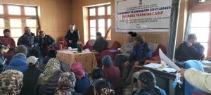 Farmers in Sakti Village Trained on Oil seed cultivation.