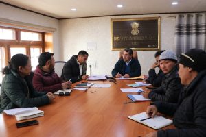 CPO Leh Chairs DMFT Review Meeting to Assess Fund Utilization.