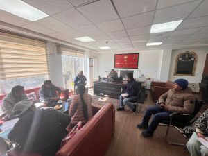 The Chief Electoral Officer, Ladakh, held a meeting today with the District Election Officers/Deputy Commissioners of Leh and Kargil.