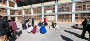 DIET Leh Conducts Poster Making Competition on Adolescence Health under National Population Education NCERT.