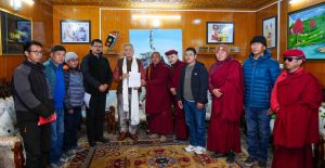 Delegation calls on LG Ladakh.