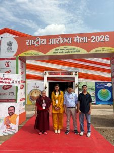 The National Institute of Sowa Hgpa Leh has participated in the National Arogya Mela 2026