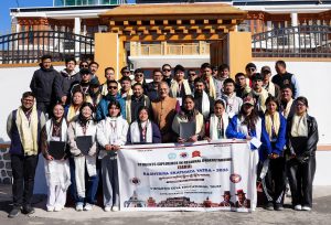 LG Kavinder Gupta Flags Off 30 Ladakh Students for Rashtriya Ekatmata Yatra 2026, Highlights SERU Initiative & ‘Ek Bharat, Shreshtha Bharat’ Vision.