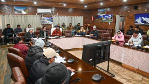 DC Kargil Chairs Capex Budget 2025–26 Expenditure Review Meeting.