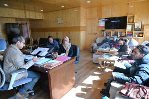 ADC Kargil Takes Meeting on Preparatory Arrangements for Special Intensive Revision.