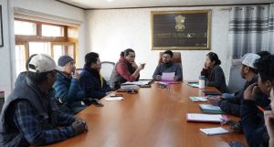 Election Commission of India-Mandated Meeting on Preparations for Special Intensive Revision of Electoral Roll in Leh.