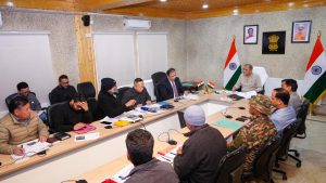 LG Kavinder reviews progress of major Infrastructure projects in Ladakh