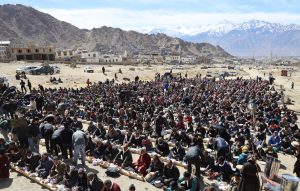 LG Secretariat makes special arrangements for devotees on Tangpe Cho-nga.