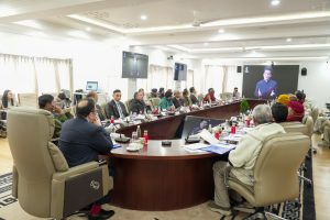 Preliminary UT-Level Coordination Committee meeting held for Sacred Exposition of Holy Relics of Tathagata Buddha, Ladakh 2026.