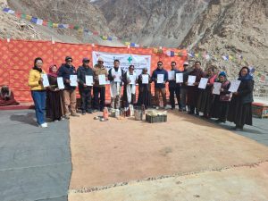 One day training camp”Kisan Ghosti “ at Sub Division Khaltsi under Agriculture Technology Mission Agency (ATMA).