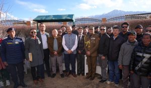 UT Administration accords warm farewell to LG Kavinder Gupta.