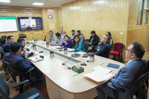 Chief Secretary reviews implementation of Vibrant Village Programme in Ladakh.