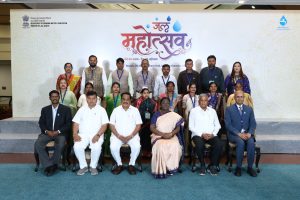 Ladakh’s Water Heroes Honoured at National Level: President and Union Minister Recognize Exemplary Service in Matho and Youkma Kharboo.