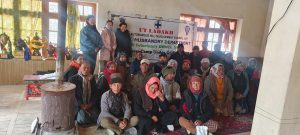 Animal Husbandry Department conducts awareness cum veterinary health camp in Nubra.