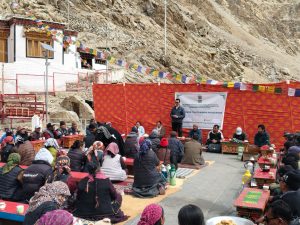 Department of Horticulture, Leh Conducts Farmers' Training Programme at Dhomkhar and Lamayuru.