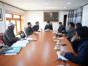 ADC/ERO Leh Chairs Meeting on Special Intensive Revision of Electoral Roll.