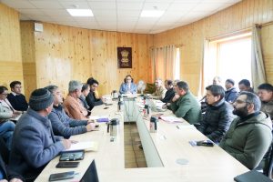 Chief Secretary chairs 7th Ladakh Broadband Committee meeting to review Connectivity Initiatives.