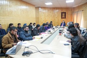 Chief Secretary reviews status of Recruitments, Promotions, and Vacancy Referrals in Ladakh.