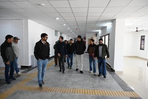 DC Kargil reviews arrangements ahead of inauguration of New District Court Complex.