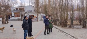 Jigmet Raftan, JKAS, along with Tehsildar Sumoor, Tashi Jorgais, visited Government Higher Secondary School Sumoor, Government High School Panamik and Government Middle School Tongsted.