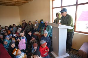New building of Govt Boys Middle School Padum handover to ZEO Zanskar.