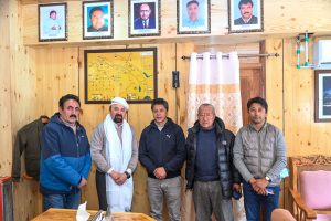 CEC Kargil Meets Delegation from Spring Dales Public School, Appreciates Role in Promoting Education and Culture.