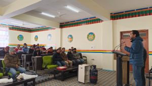 Lecture Series on Sardar Vallabhbhai Patel and National Integration begins at Govt Degree College Zanskar.