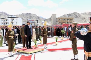 The Hon’ble Chief Justice of India, Justice Surya Kant, inaugurated the newly constructed District Court Complex at Melong Thang, Leh