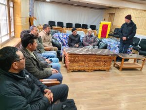 Condolence meeting held to condole demise of Akhone Muhammad Yusuf; Ali Akbar Shadaab.