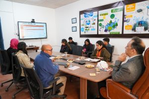 Chief Secretary reviews innovation projects at NIELIT, Leh.