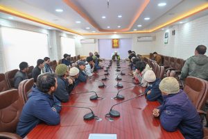 Lababs Barsoo Delegation Flags Water Issues in meeting with CEC Kargil.
