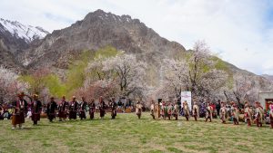 The Apricot Blossom Festival was held at Dha-Bema Lasthang and was graced by the State Election Commissioner of UT Ladakh.