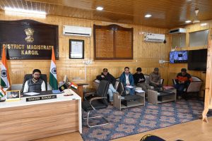 Kargil Gears Up for Ladakh LG Vinai Kumar Saxena’s Maiden Visit; DC Reviews Multi-Department Preparations.