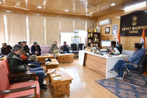Kargil Tackles Traffic Woes: DC Chairs Meet on Decongestion, Smart Mobility and Urban Planning Reforms.
