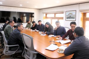DC Leh Reviews Arrangements for Upcoming Rozgar Mela in Leh.